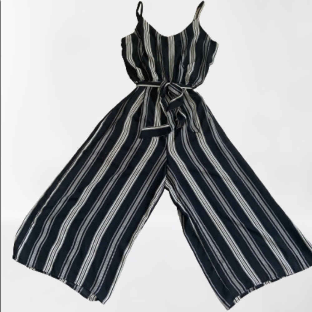 Striped Jumpsuit